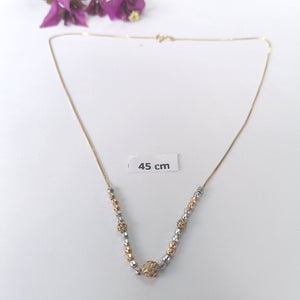 GARGANTILLA ORO,ORO COMBINADO 10 K 3,40 GRMS (SEMINUEVO)