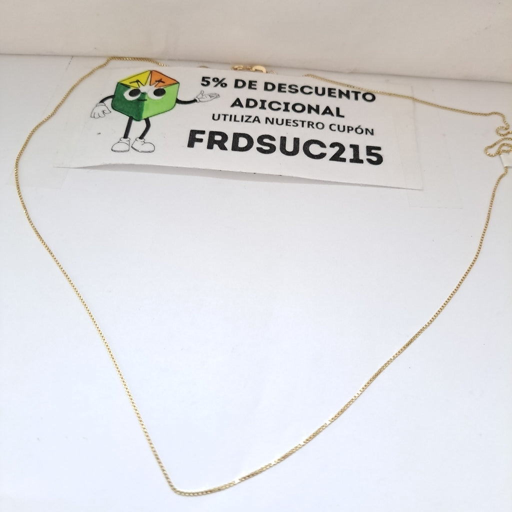 CADENA VENECIANA 2.5G 55 CM (NUEVO)