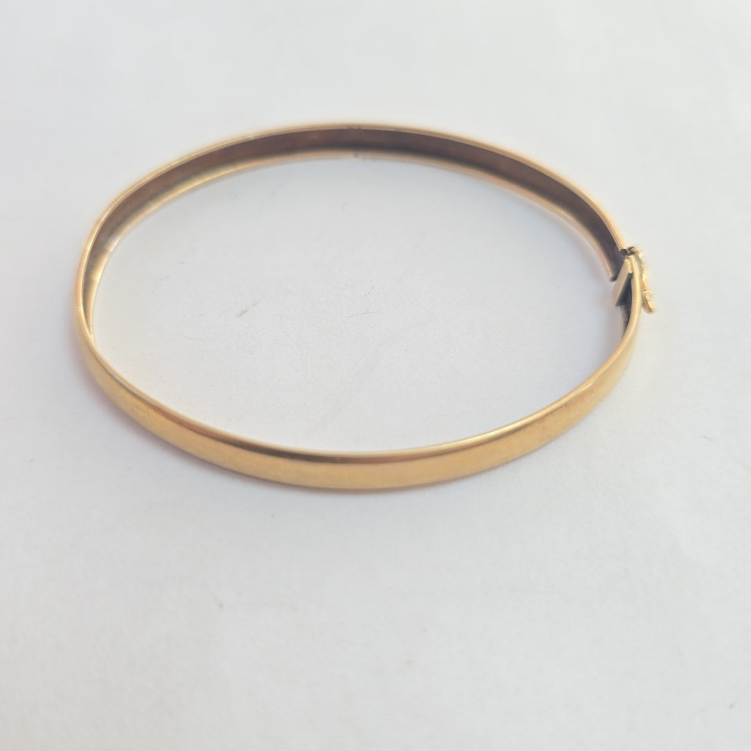 PULSERA RIGIDA ORO 10 K 5.5 GRMS (SEMINUEVO)