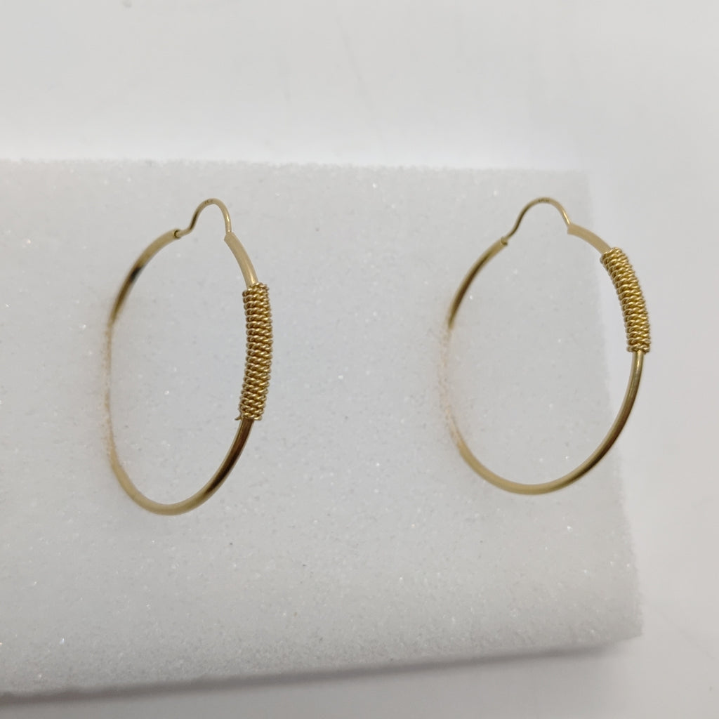 ARRACADAS PAR ORO 14 K 1,70 GRMS (SEMINUEVO)