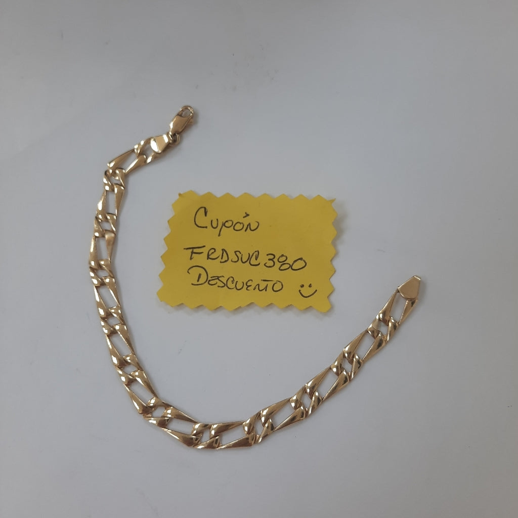 PULSERA ORO 14 K 4.4 GRMS (SEMINUEVO)