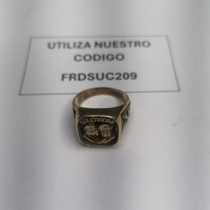 ANILLO DE GRADUACIÓN ORO 14 K 6.7 GRMS (SEMINUEVO)