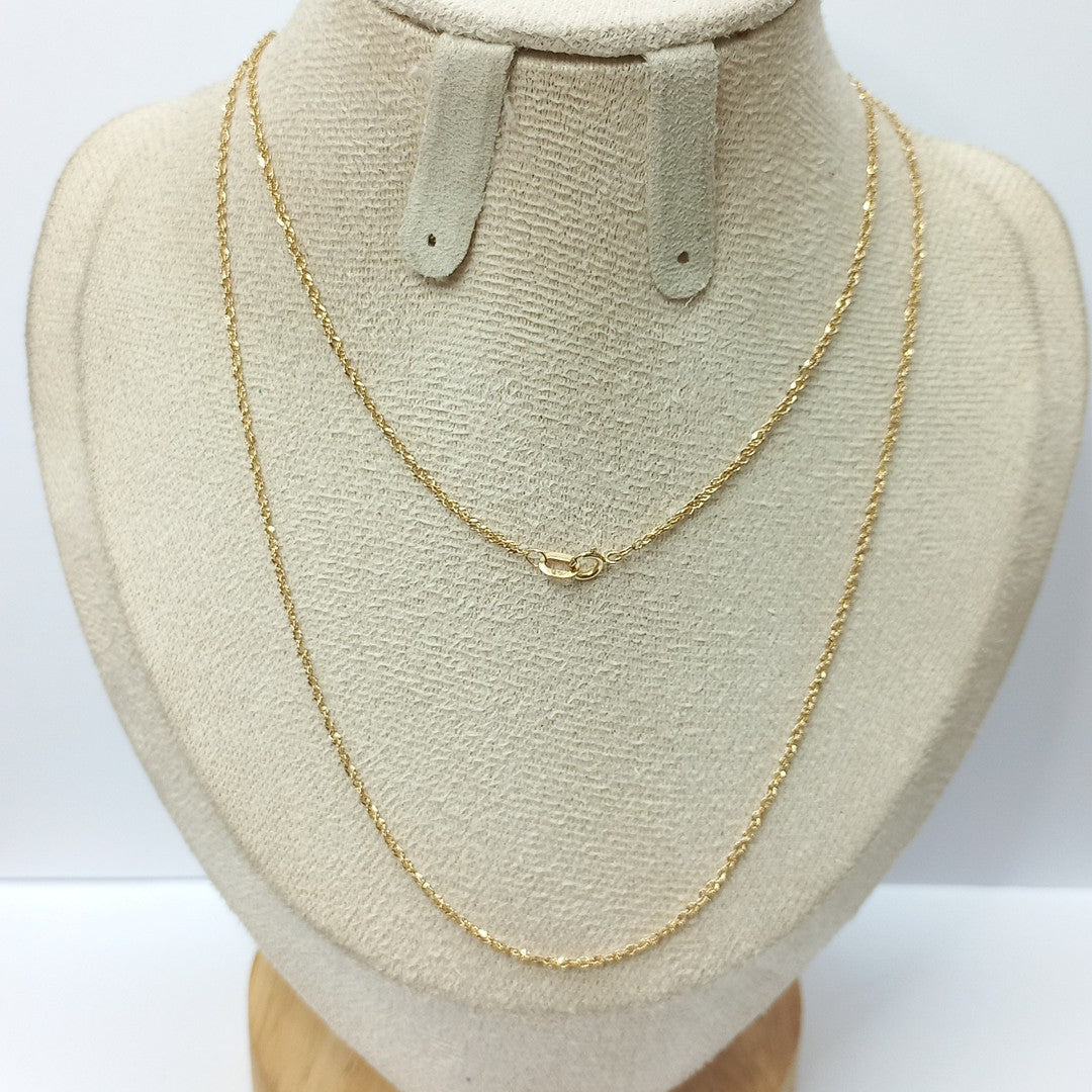 CADENA ORO 14 K 1,80 GRMS (SEMINUEVO)