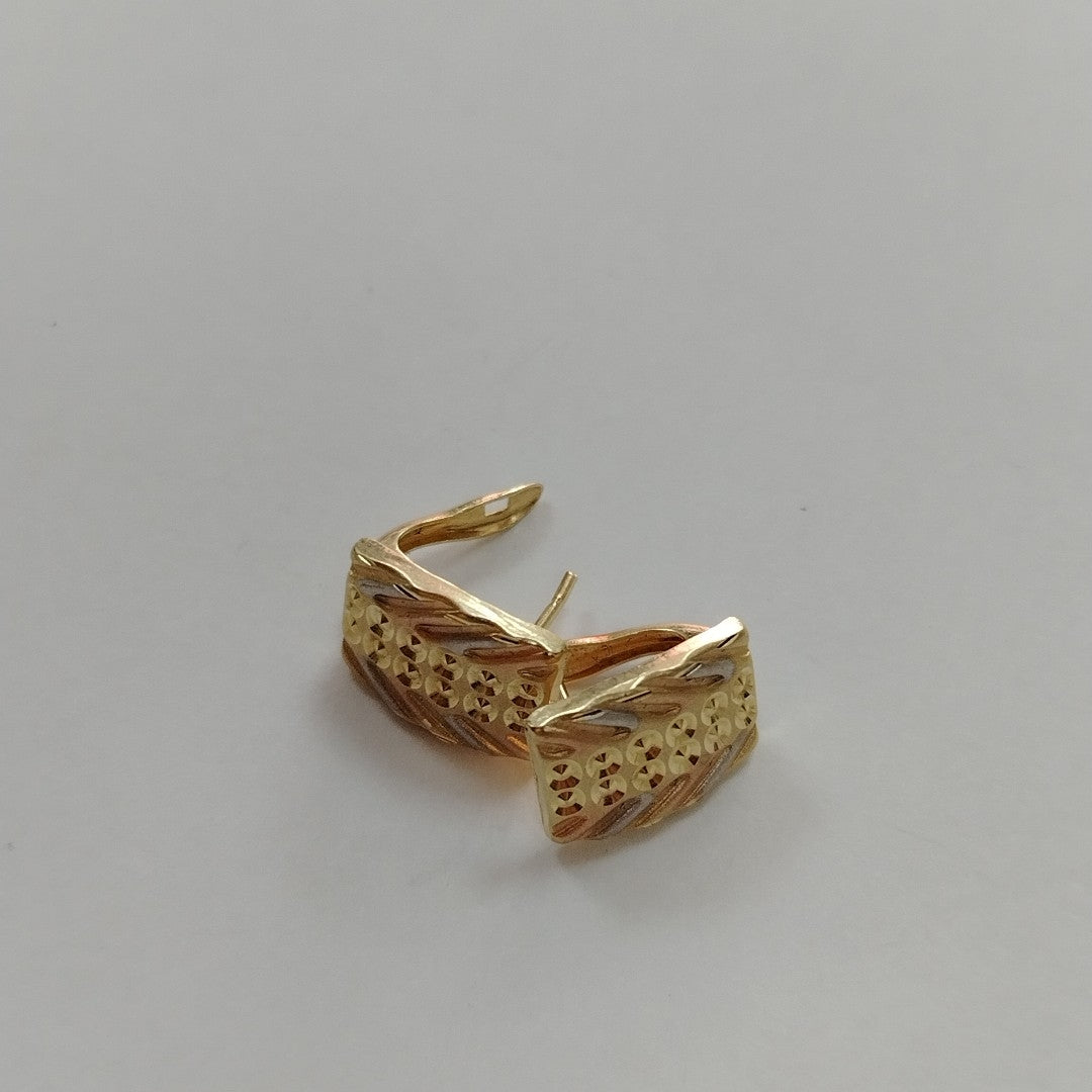 ARETES PAR ORO 14 K 2,50 GRMS (SEMINUEVO)
