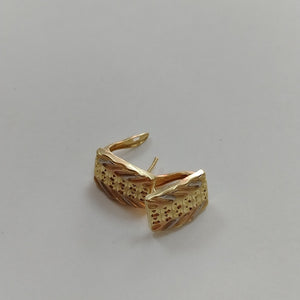 ARETES PAR ORO 14 K 2,50 GRMS (SEMINUEVO)