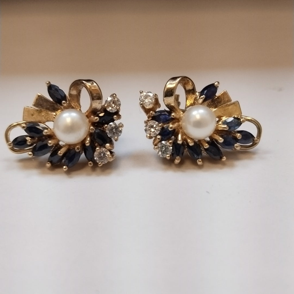 ARETES PAR ORO 10 K 6 GRMS (SEMINUEVO)