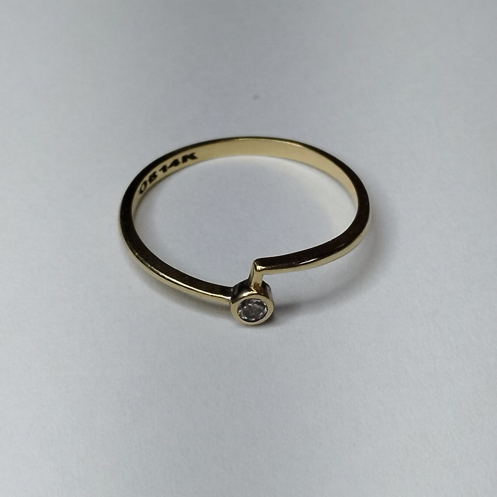 ANILLITO ORO 14 K 1.3 GRMS (SEMINUEVO)