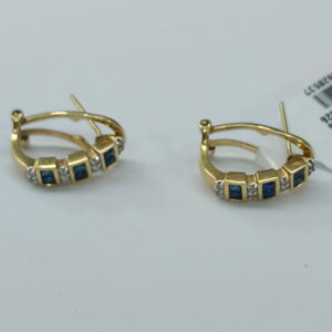 ARETES PAR ORO 18 K 4.7 GRMS (SEMINUEVO)