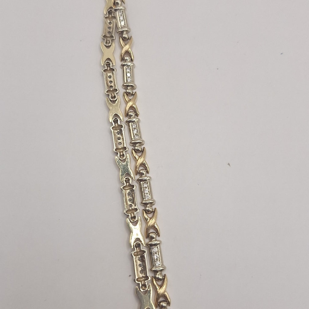 GARGANTILLA ORO, ORO COMBINADO 14 K 21.8 GRMS (SEMINUEVO)