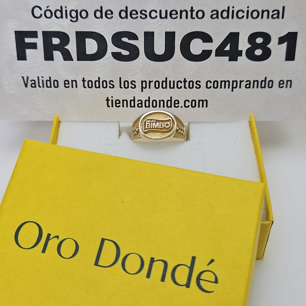 ANILLO ORO 10 K 11,10 GRMS (SEMINUEVO)