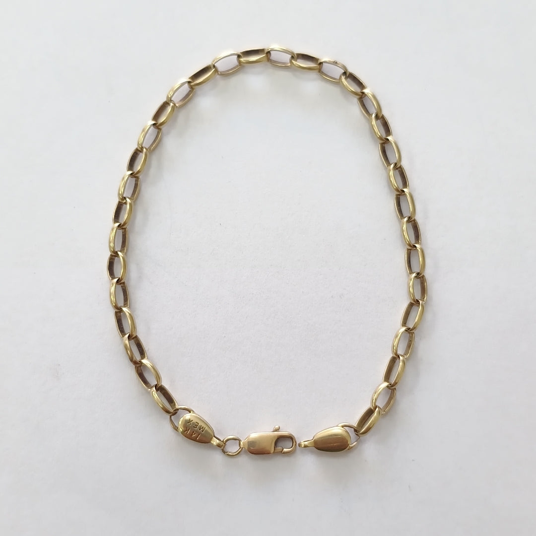 PULSERA ORO 14 K 6,30 GRMS (SEMINUEVO)
