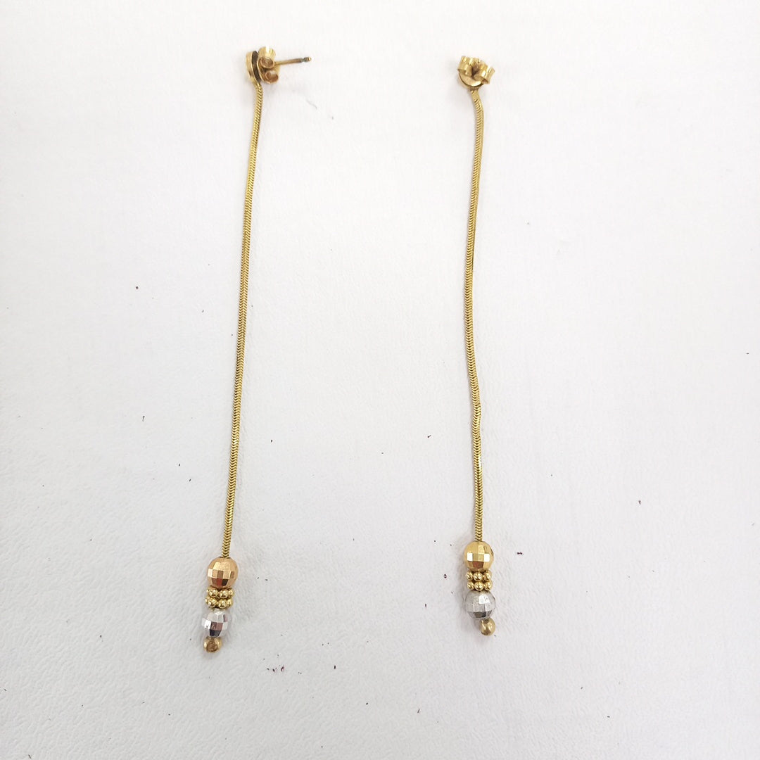 BROQUELES PAR ORO 14 K 3.8 GRMS (SEMINUEVO)