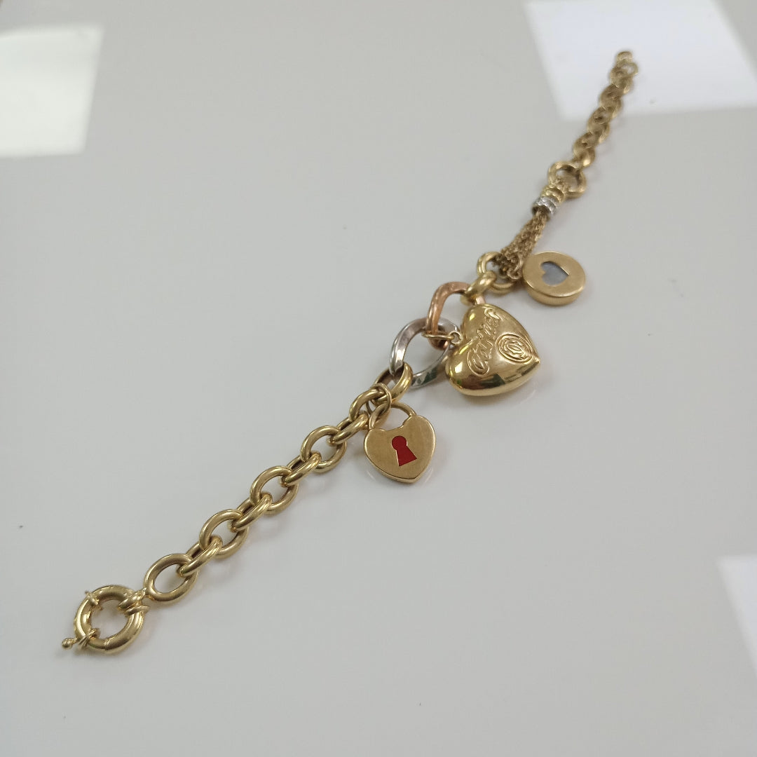 PULSERA ORO 14 K 12.9 GRMS (SEMINUEVO)