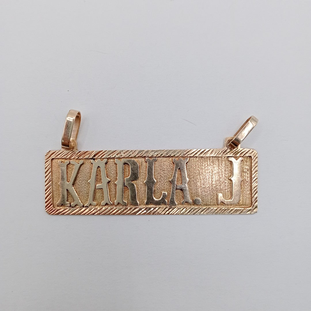 DIJE ORO 10 K 6,10 GRMS (SEMINUEVO)