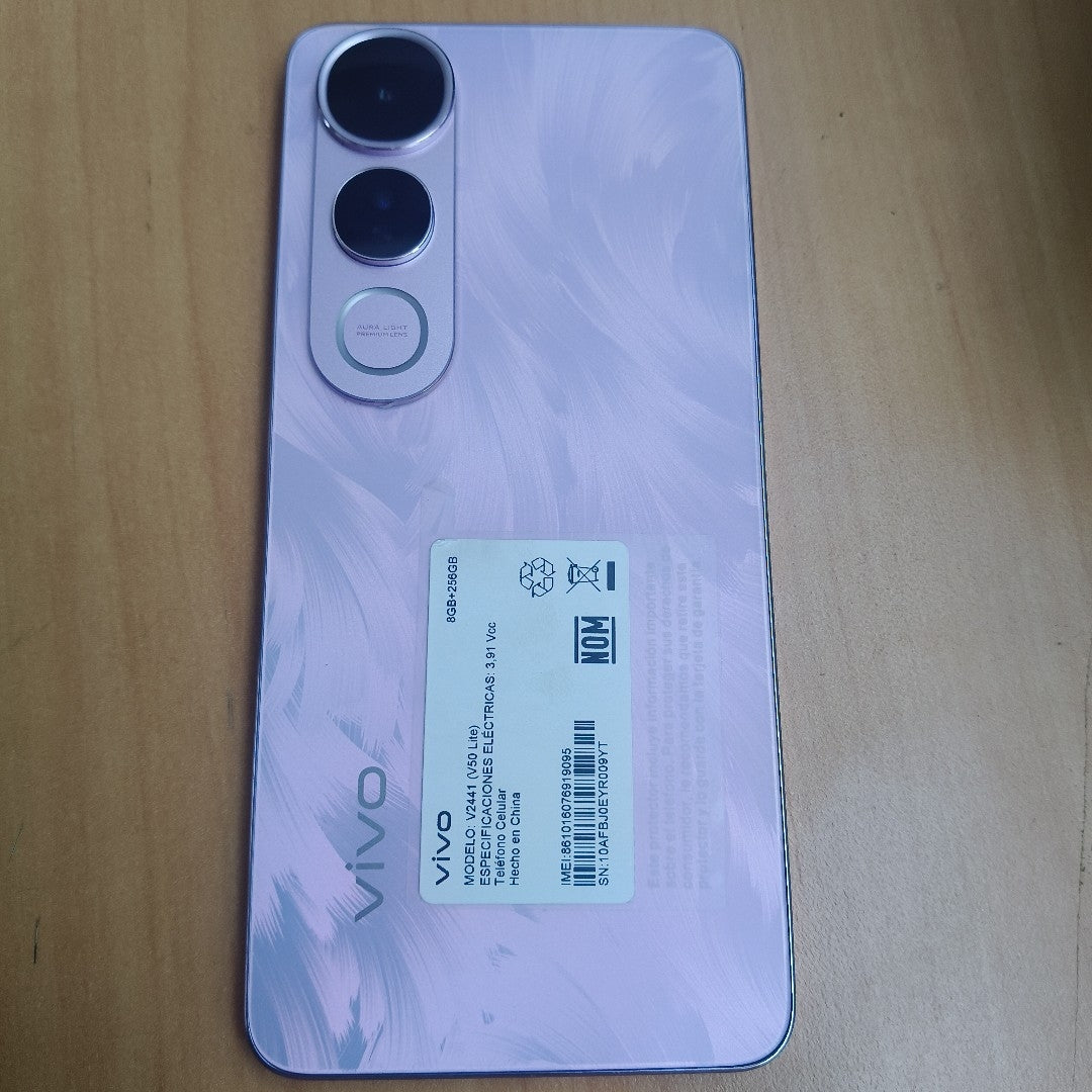 CELULAR VIVO V50 LITE V2441 (2025) 256 GB 8 GB RAM (SEMINUEVO)