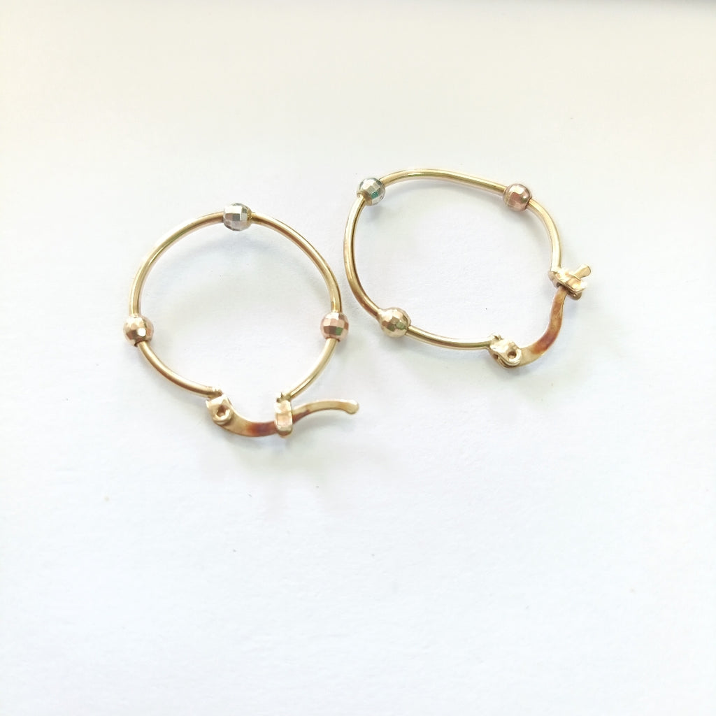 ARETES PAR ORO 10 K 1.7 GRMS (SEMINUEVO)