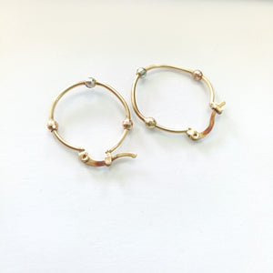 ARETES PAR ORO 10 K 1.7 GRMS (SEMINUEVO)
