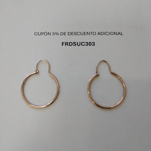 ARRACADAS PAR ORO 8 K 2 GRMS (SEMINUEVO)