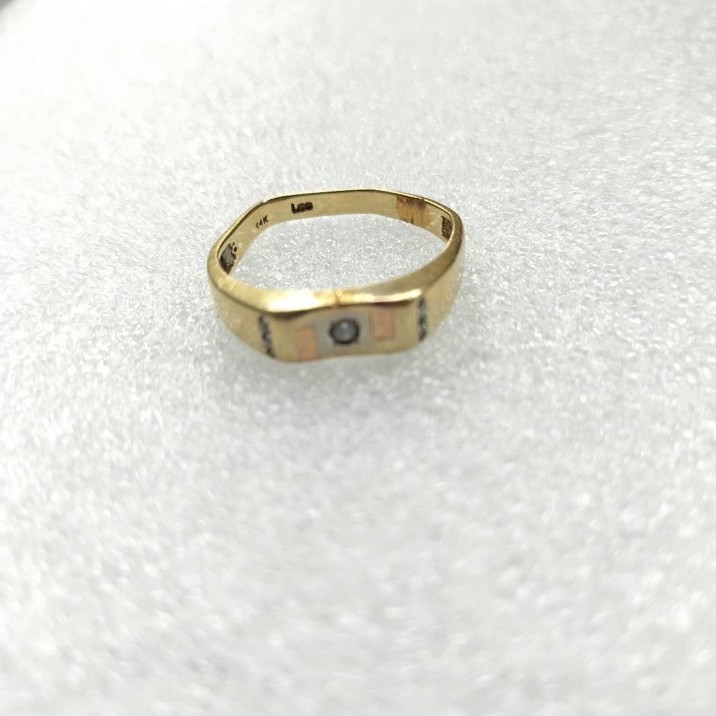 ANILLO ORO 14 K 3.5 GRMS (SEMINUEVO)