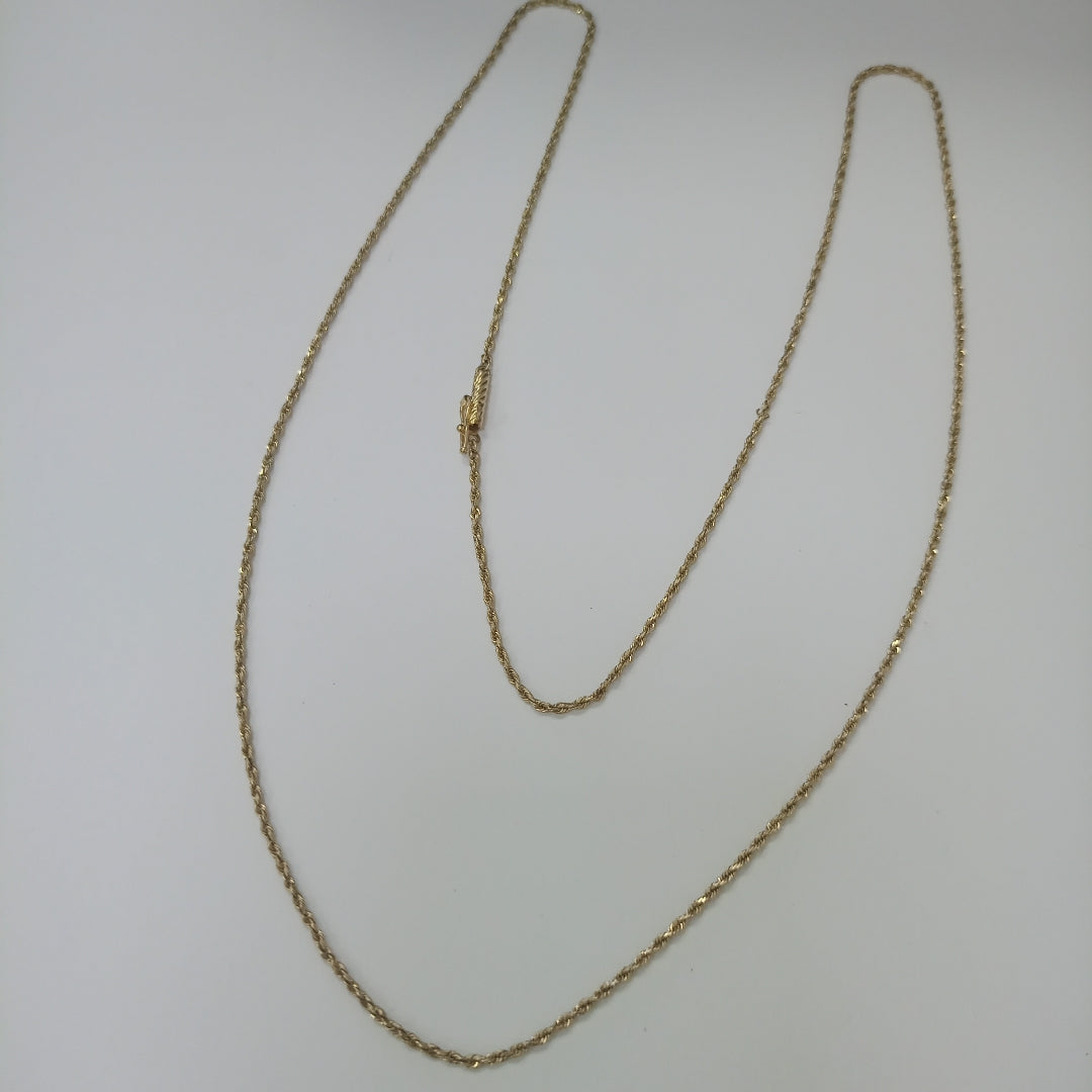 CADENA ORO 14 K 4.7 GRMS (SEMINUEVO)