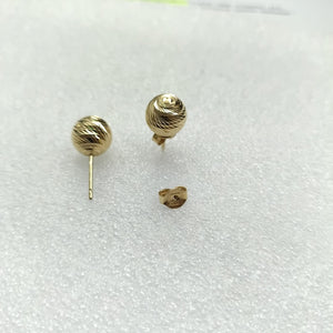 BROQUELES PAR ORO 14 K 1.9 GRMS (SEMINUEVO)