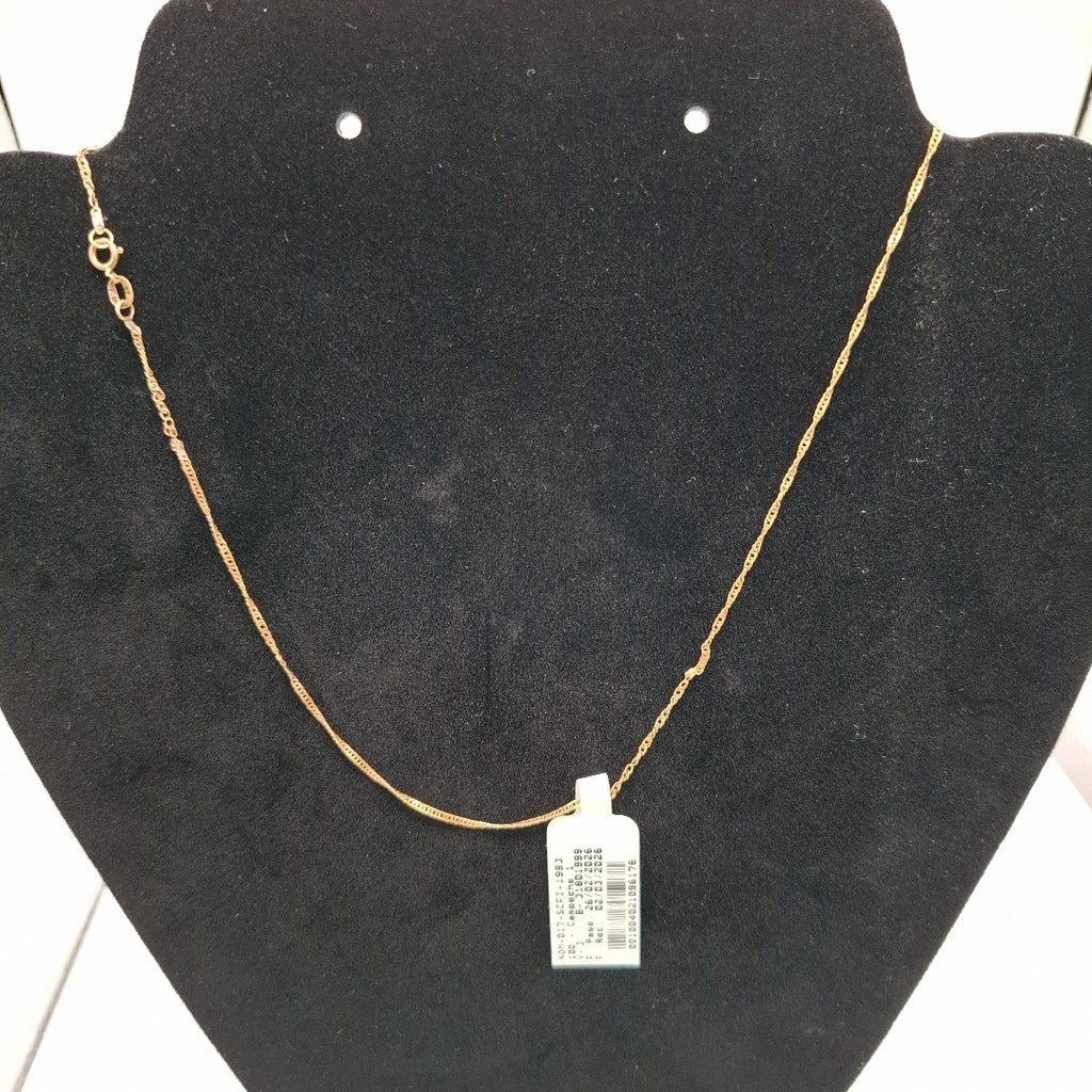 CADENA ORO 10 K 1,10 GRMS (SEMINUEVO)
