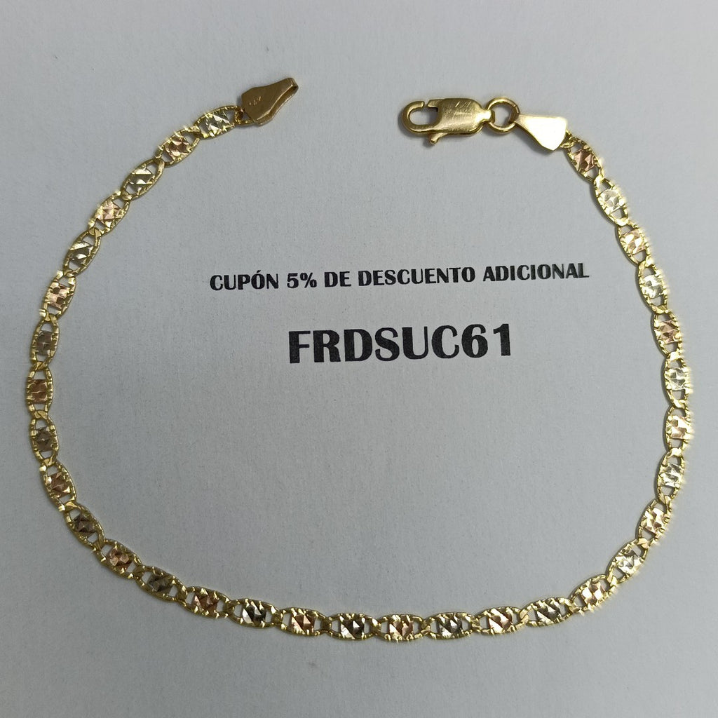 PULSERA ORO 14 K 2.4 GRMS (SEMINUEVO)