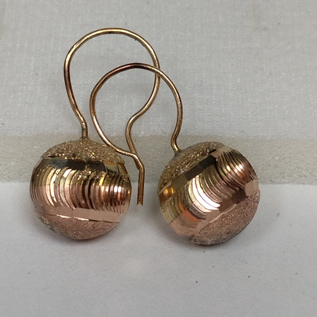 ARETES PAR ORO 10 K 4,30 GRMS (SEMINUEVO)
