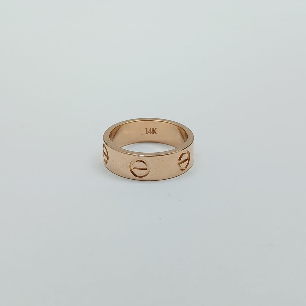 ANILLO ORO 14 K 5.1 GRMS (SEMINUEVO)