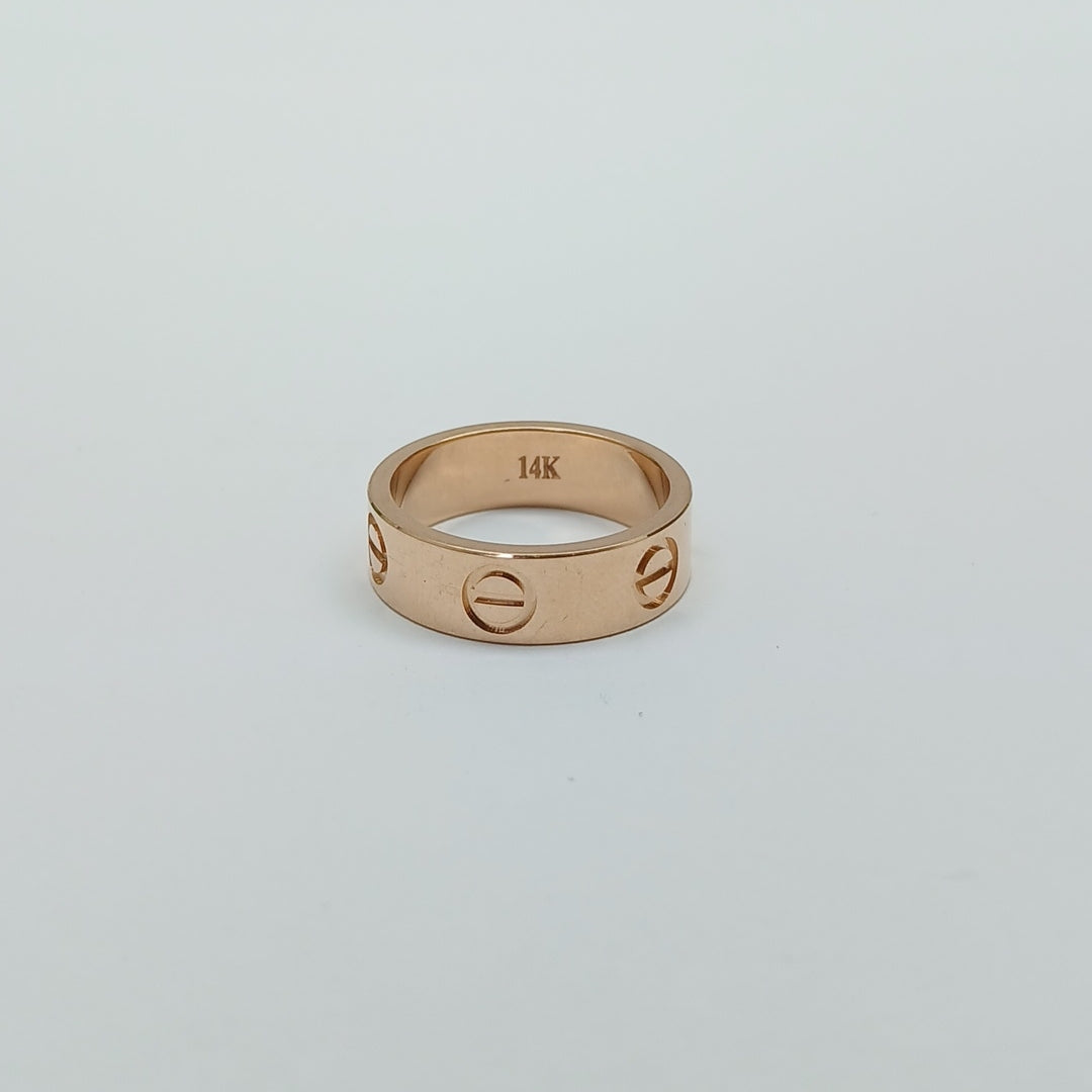 ANILLO ORO 14 K 5.1 GRMS (SEMINUEVO)