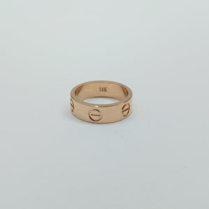 ANILLO ORO 14 K 5.1 GRMS (SEMINUEVO)