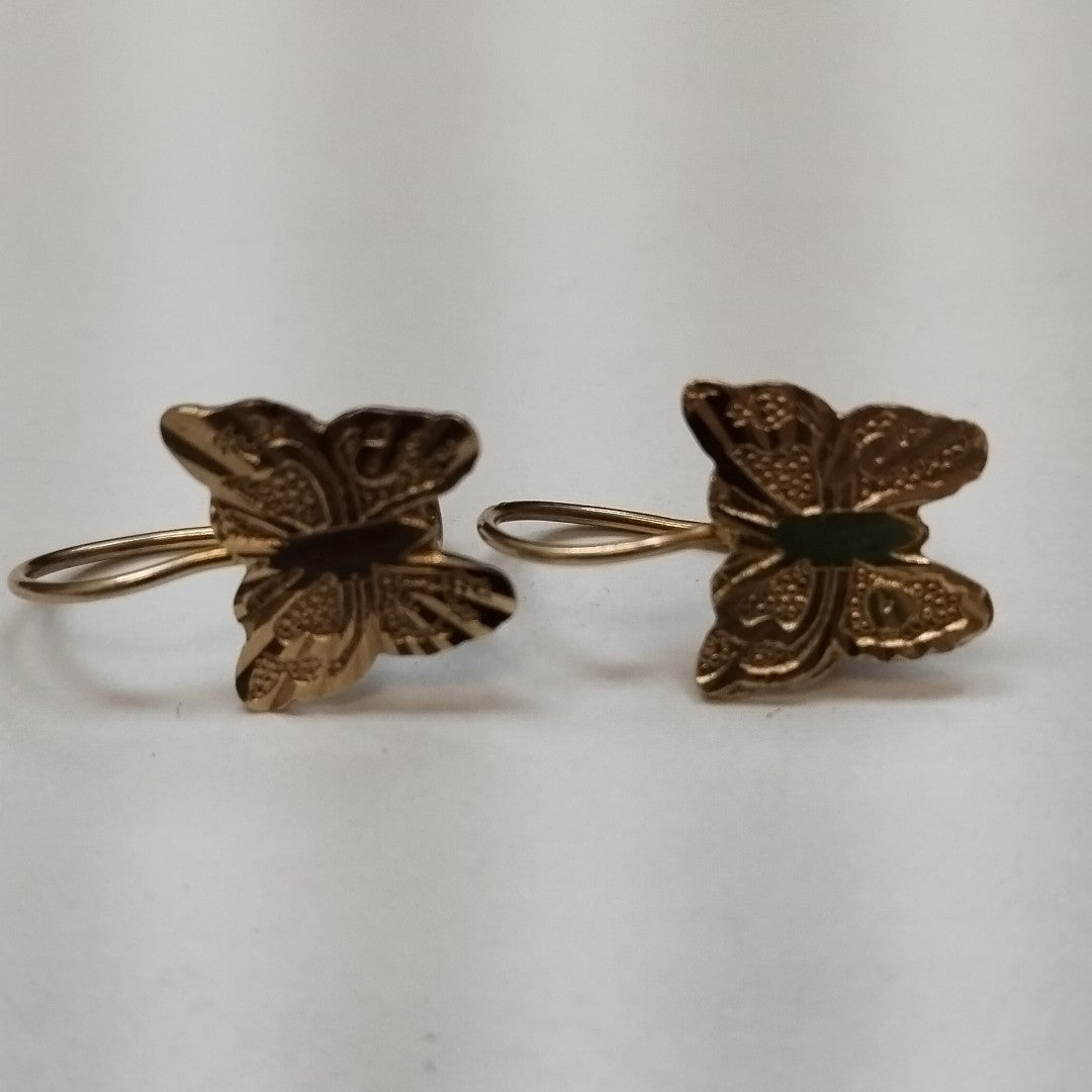 ARETES PAR ORO 10 K 1.6 GRMS (SEMINUEVO)