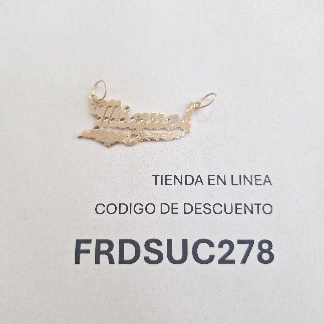 DIJE ORO 10 K 2,80 GRMS (SEMINUEVO)