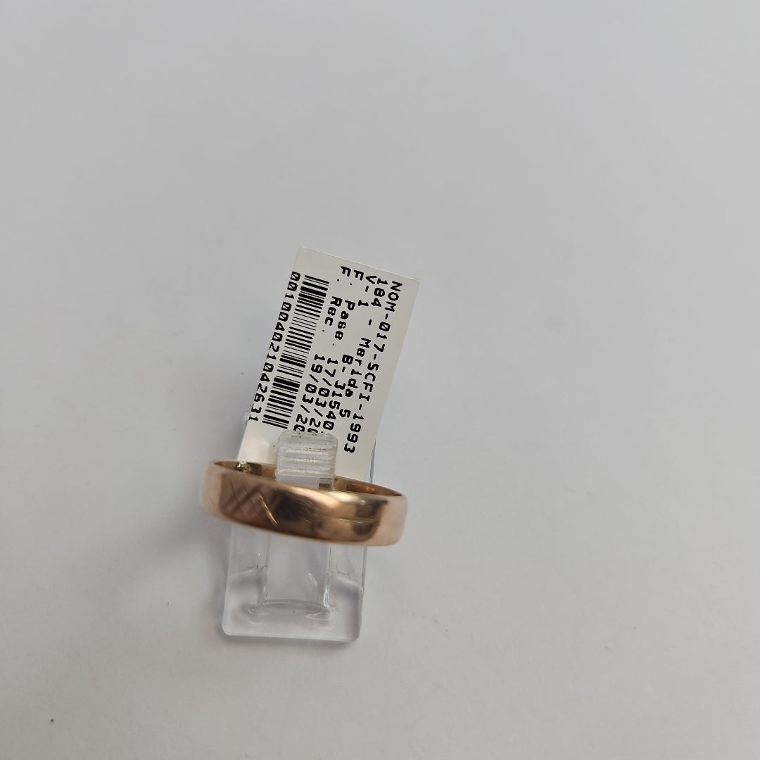 ARGOLLA ORO 8 K 2.8 GRMS (SEMINUEVO)