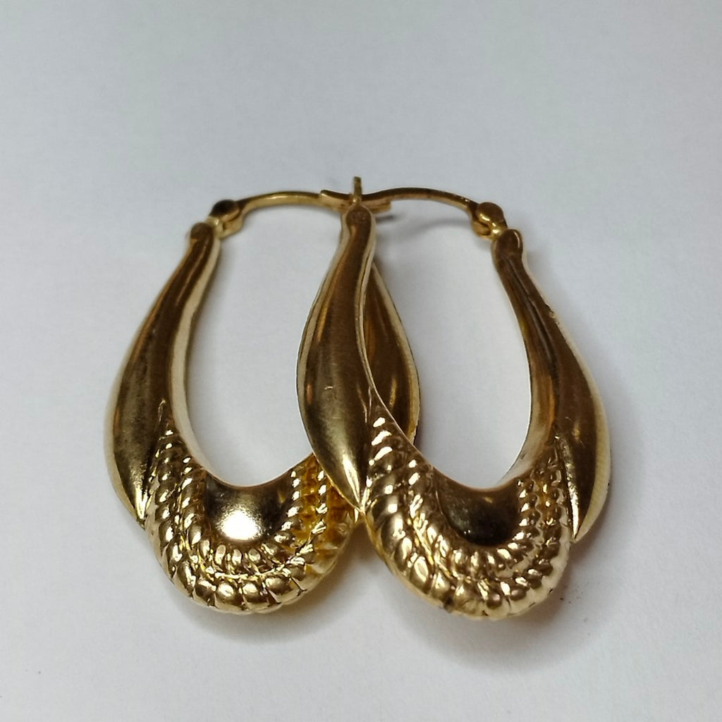 ARRACADAS PAR ORO 14 K 4.2 GRMS (SEMINUEVO)