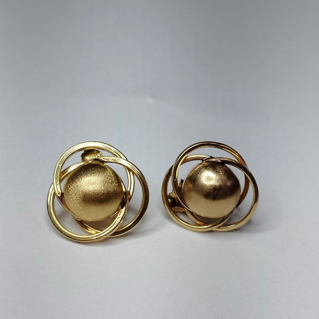 BROQUELES PAR ORO 14 K 2.4 GRMS (SEMINUEVO)