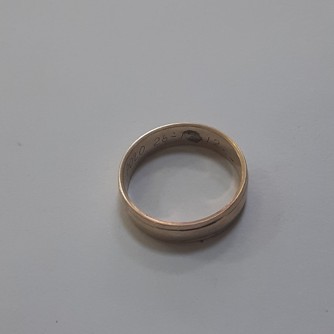ARGOLLA ORO 10 K 4.2 GRMS (SEMINUEVO)