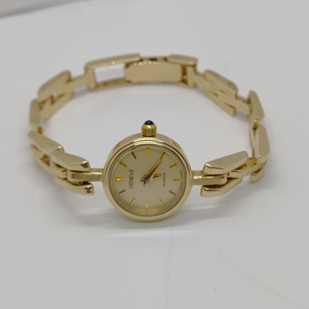 RELOJ CAJA Y PULSO ORO ORO 14 K 17.8 GRMS (SEMINUEVO)