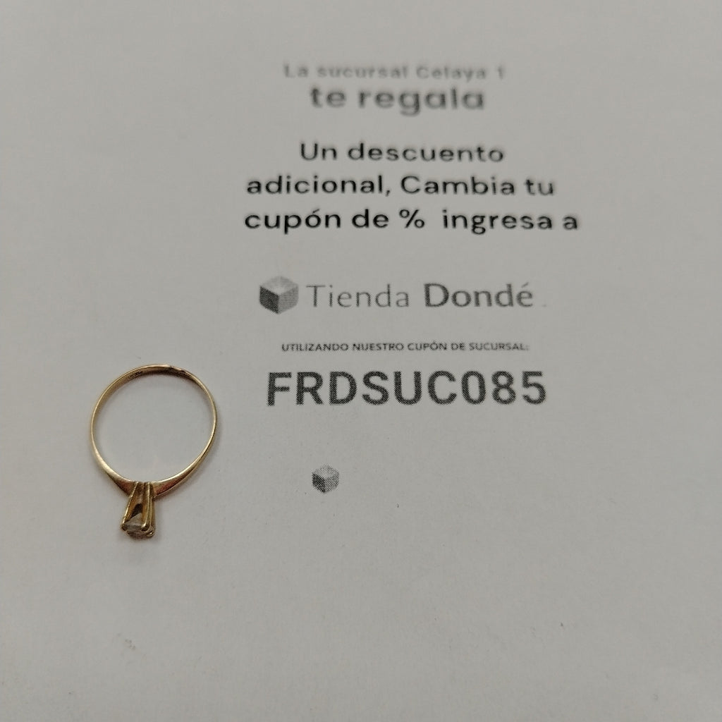 ANILLITO ORO 10 K 1,00 GRMS (SEMINUEVO)