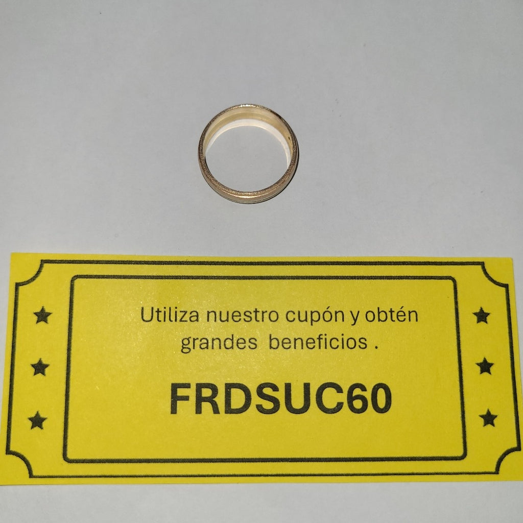 ARGOLLA ORO 14 K 2.5 GRMS (SEMINUEVO)