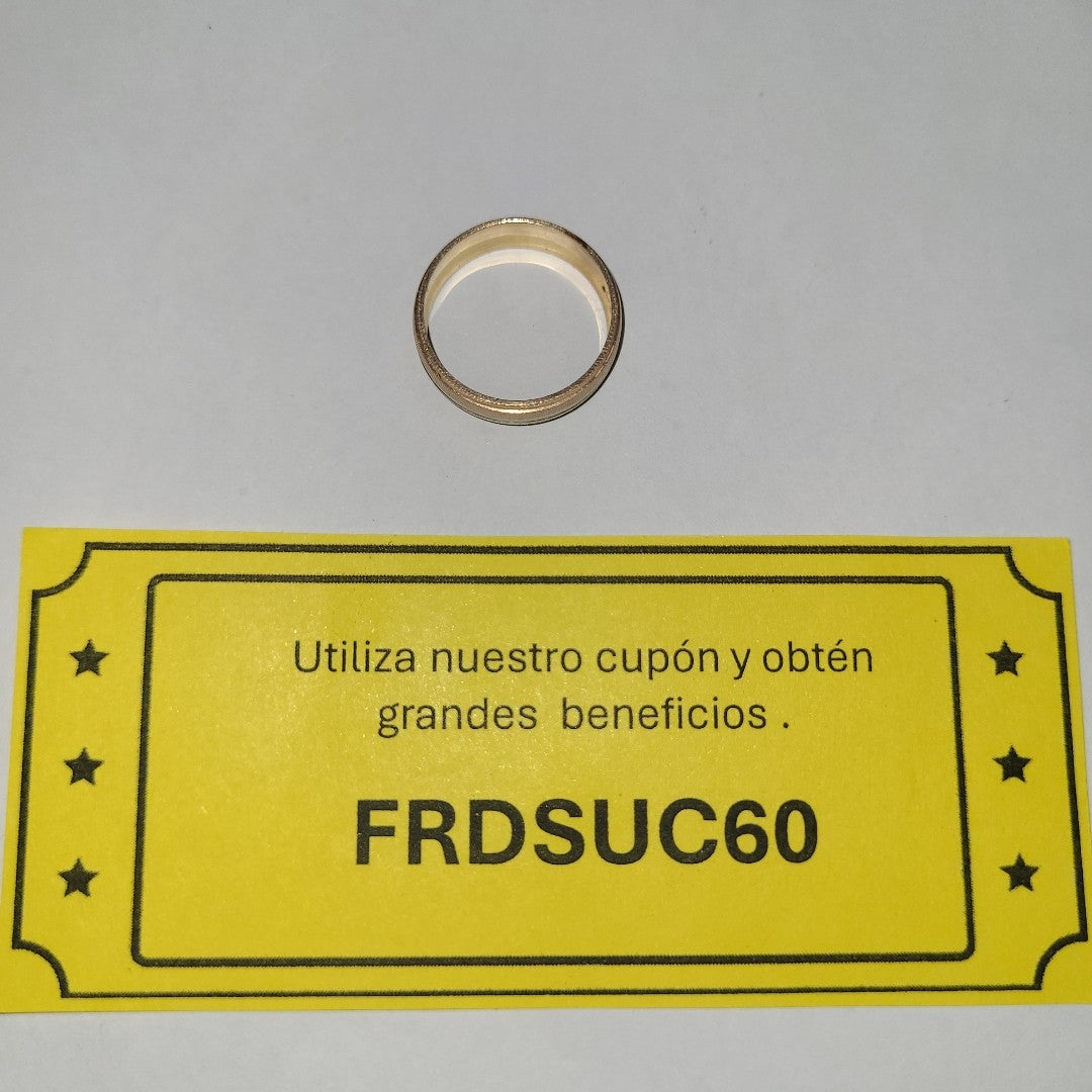 ARGOLLA ORO 14 K 2.5 GRMS (SEMINUEVO)