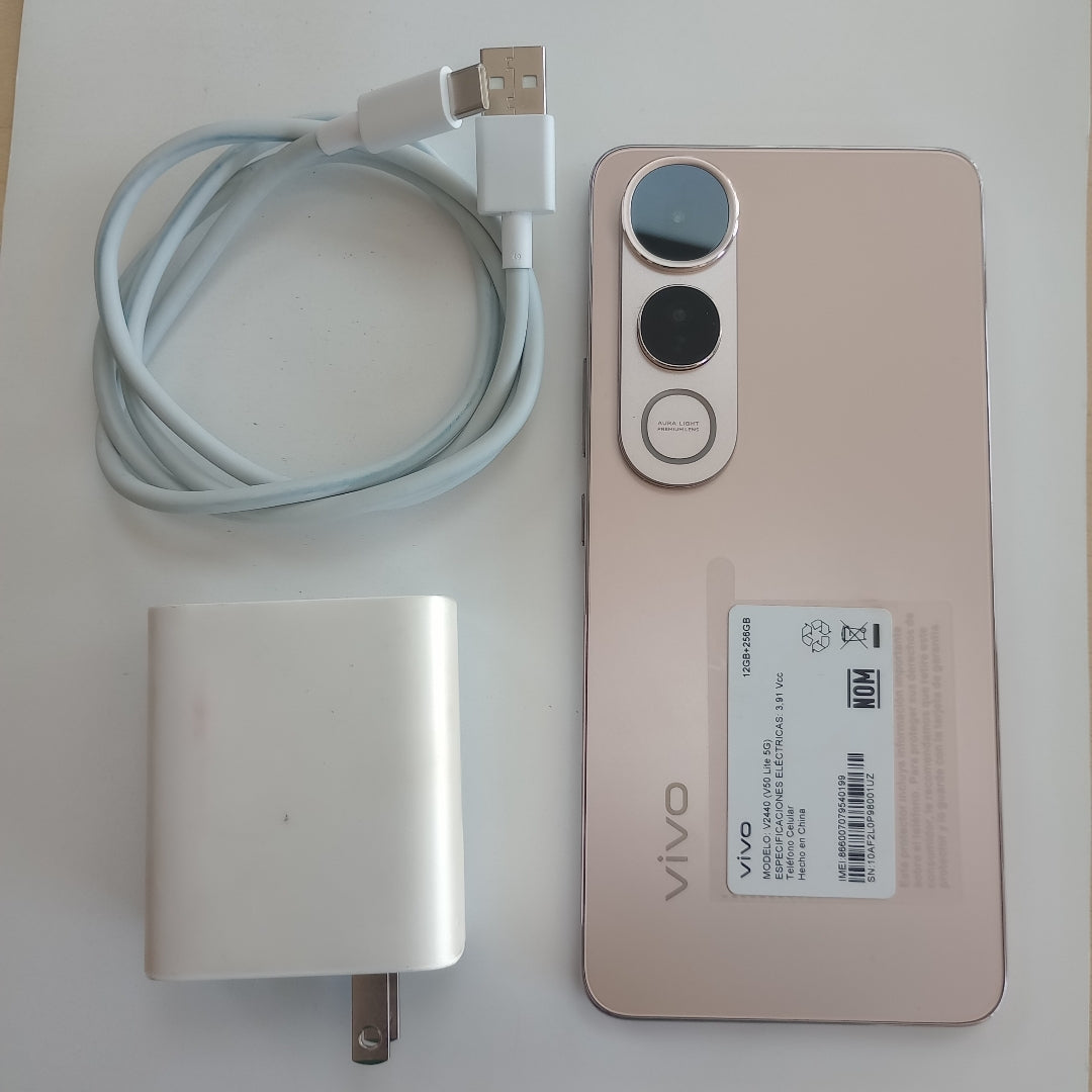 CELULAR VIVO V50 LITE 5G V2440 (2025) 256 GB 12 GB RAM (SEMINUEVO)