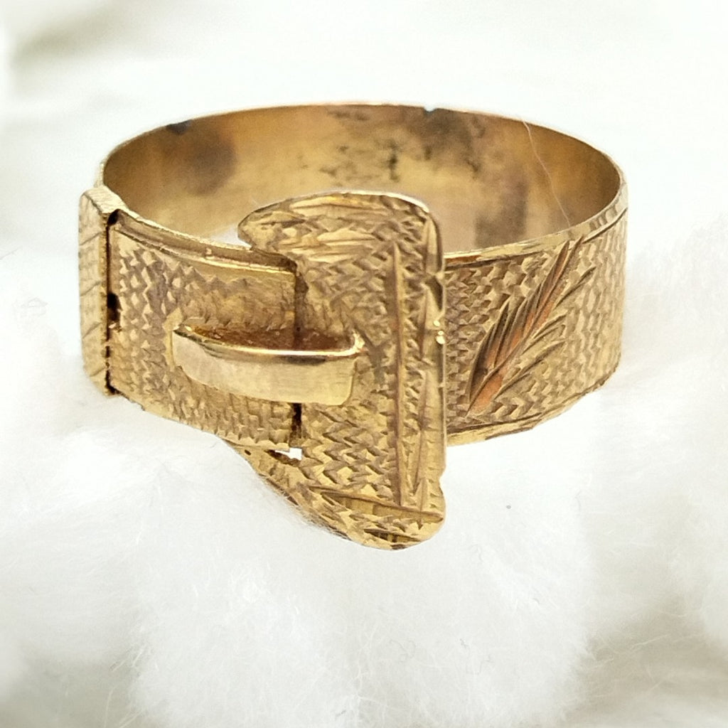 ANILLO ORO 10 K 4.4 GRMS (SEMINUEVO)