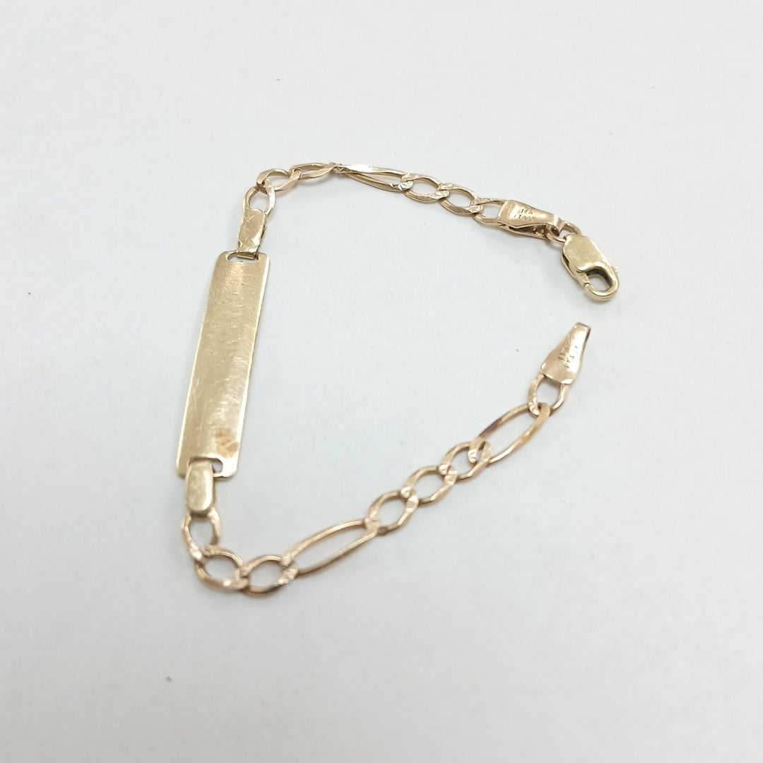 ESCLAVA ORO 14 K 2.5 GRMS (SEMINUEVO)