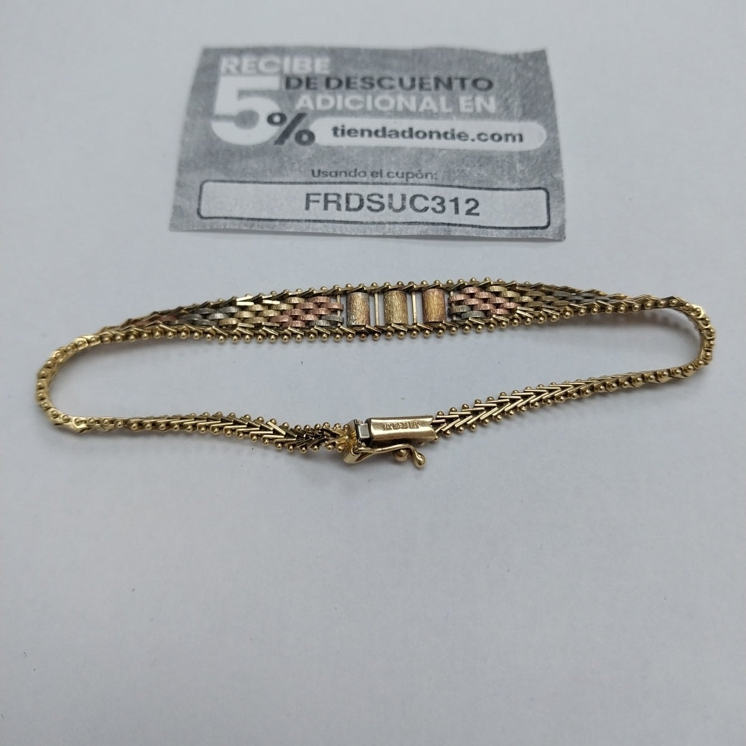 PULSERA ORO 14 K 8.3 GRMS (SEMINUEVO)