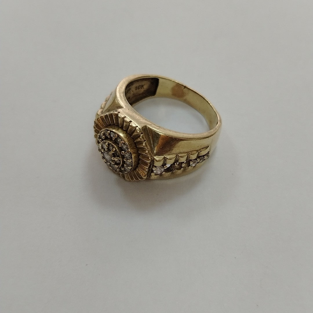 ANILLO ORO 10 K 9.5 GRMS (SEMINUEVO)