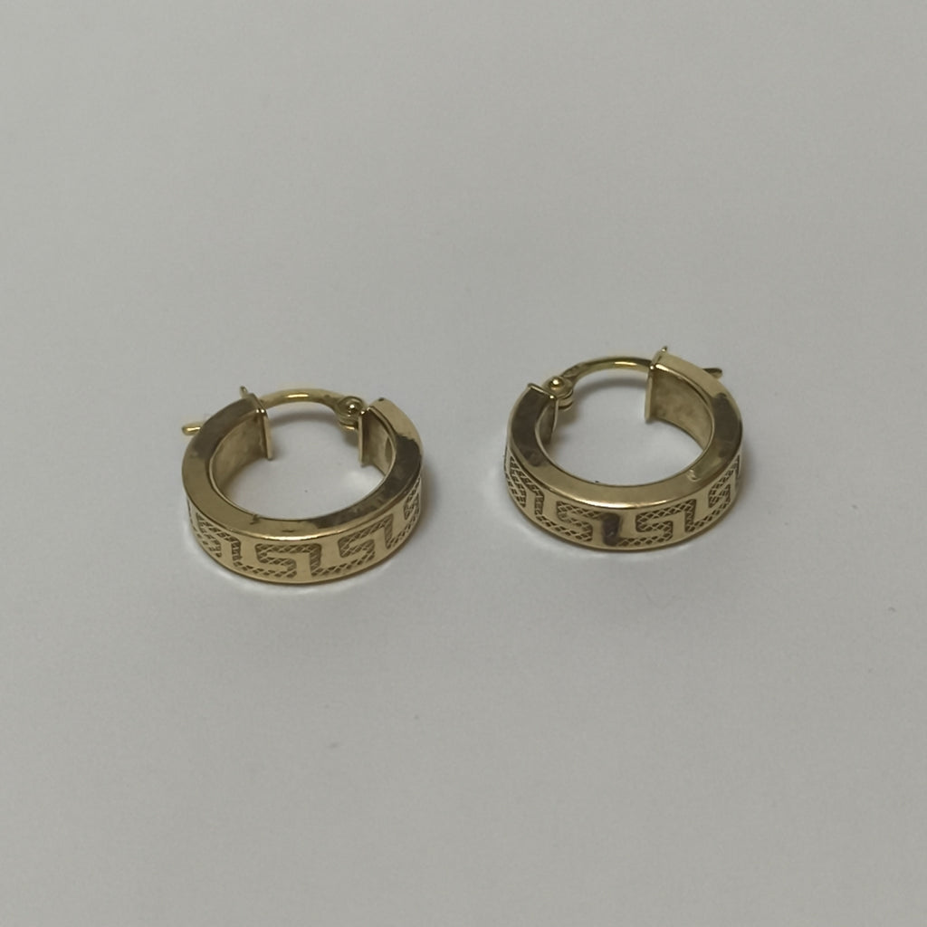 ARETES PAR ORO 14 K 1,80 GRMS (SEMINUEVO)