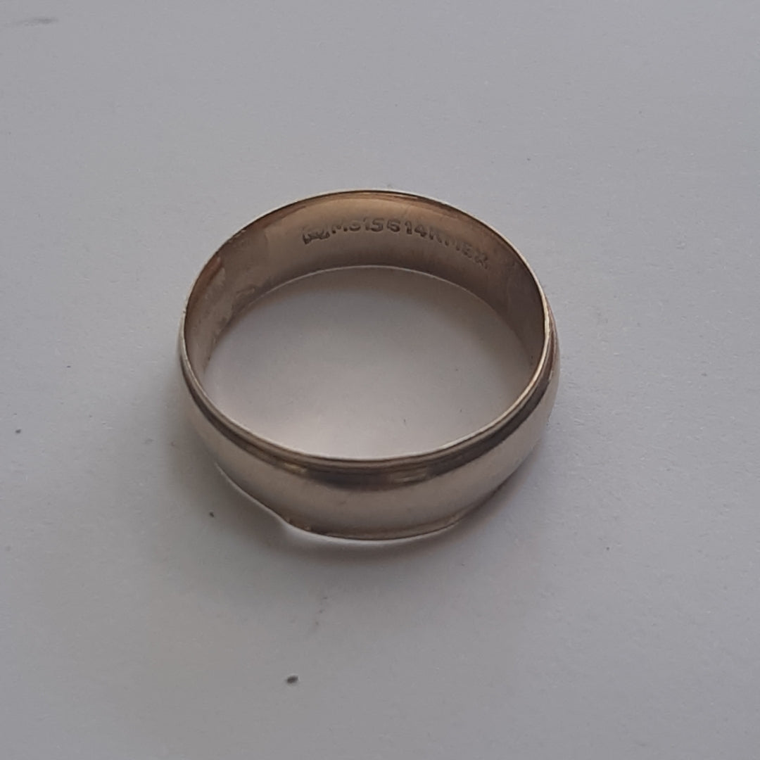 ARGOLLA ORO COMBINADO 14 K 2.5 GRMS (SEMINUEVO)