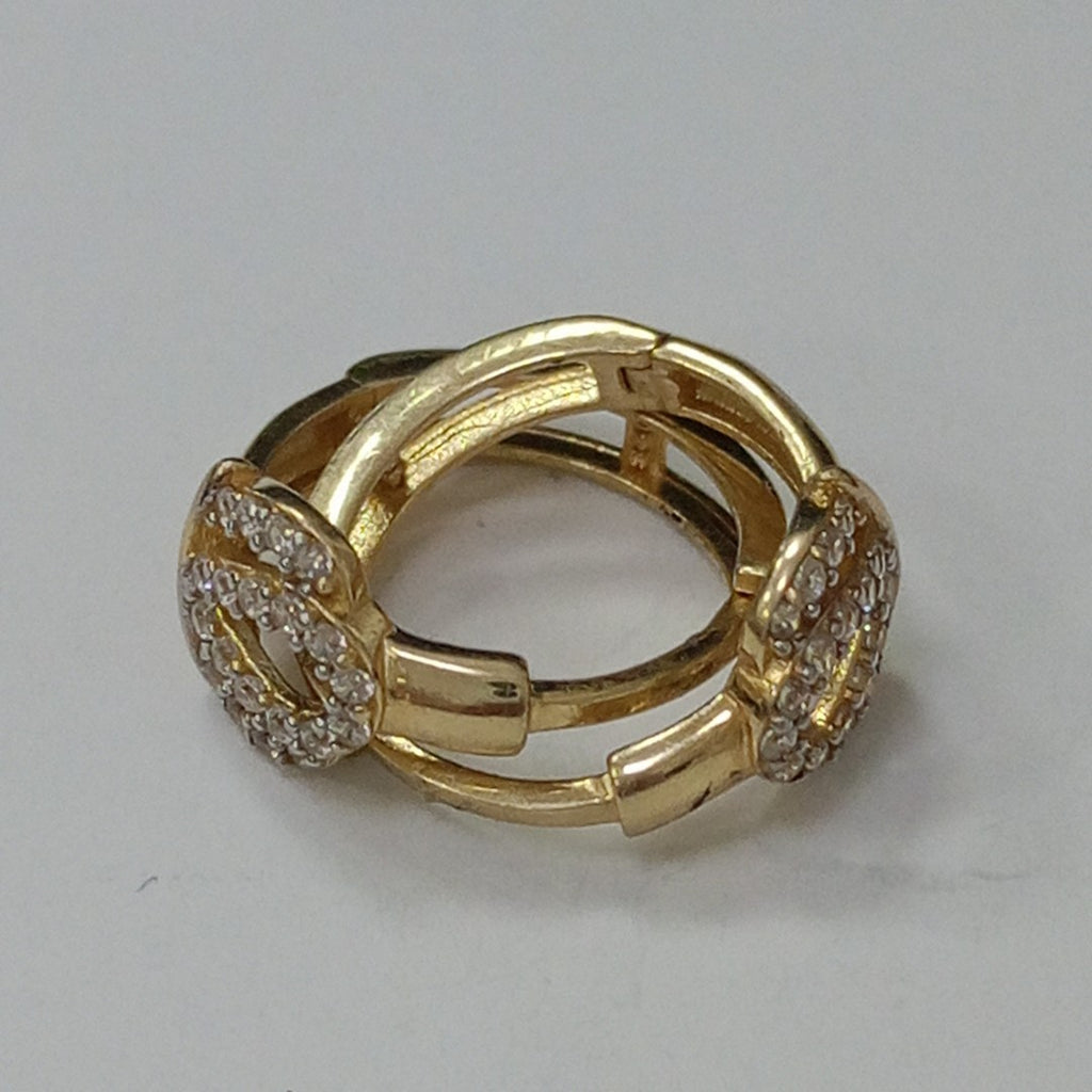 ARRACADAS PAR ORO 14 K 2.1 GRMS (SEMINUEVO)