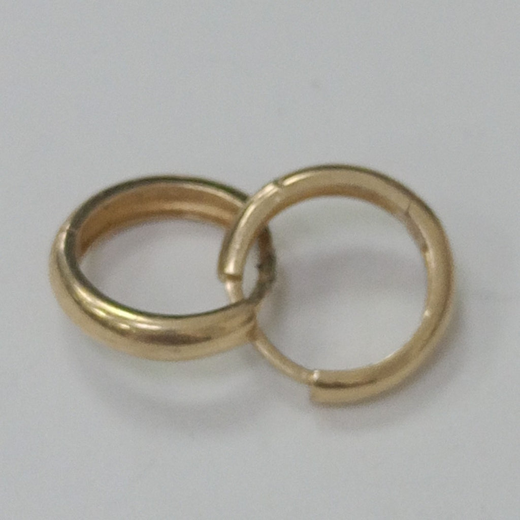ARRACADAS PAR ORO 14 K 1.6 GRMS (SEMINUEVO)